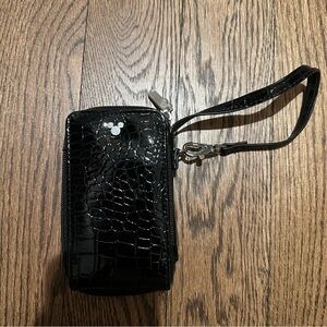 Disney Black Wristlet Wallet